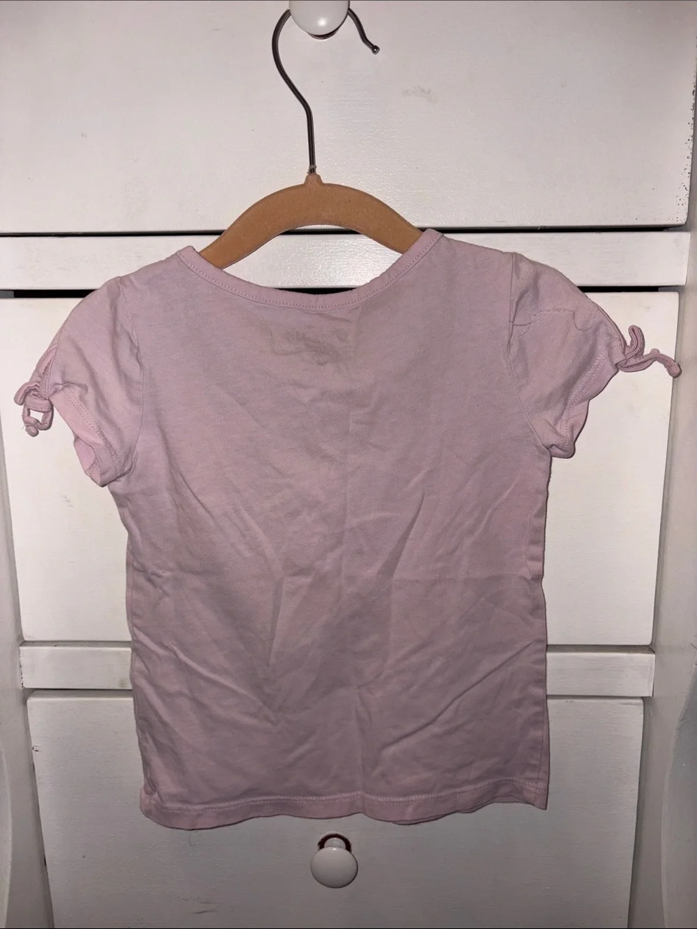 OshKosh B'gosh Light Pink Flamingo Graphic Tee with Gold Accent